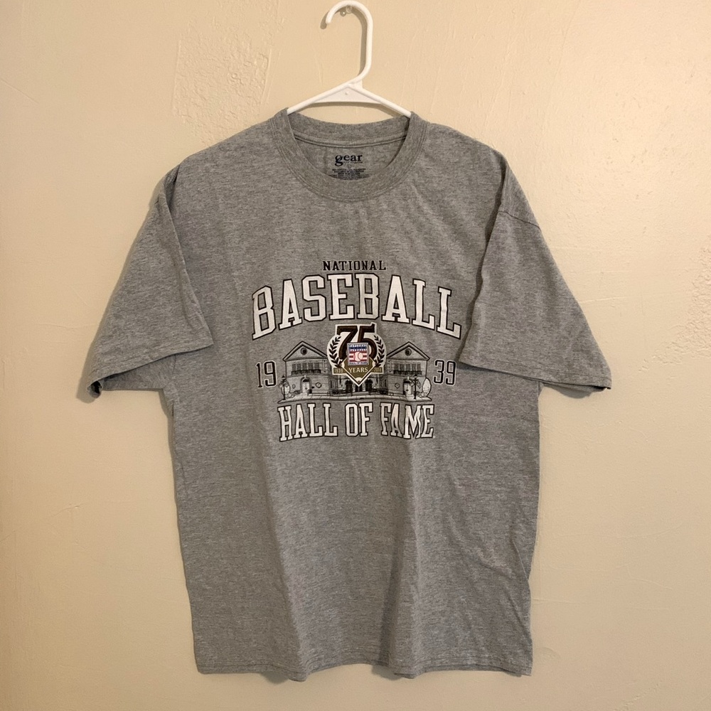Rare Cooperstown MLB Hall of Fame anniversary shirt 2014